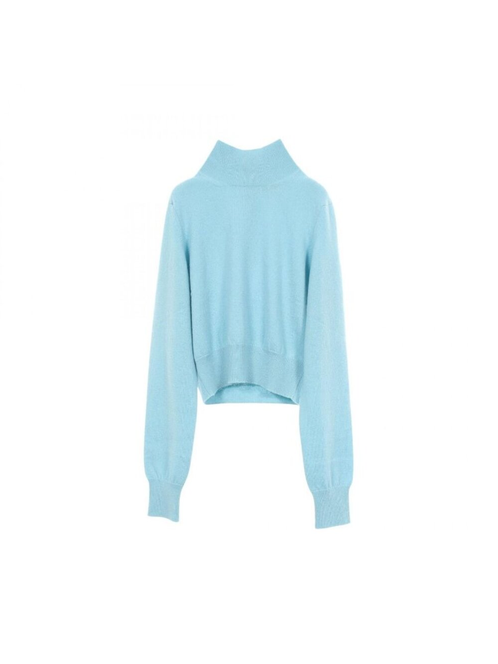Chanel Knit High Neck Cashmere Sweater